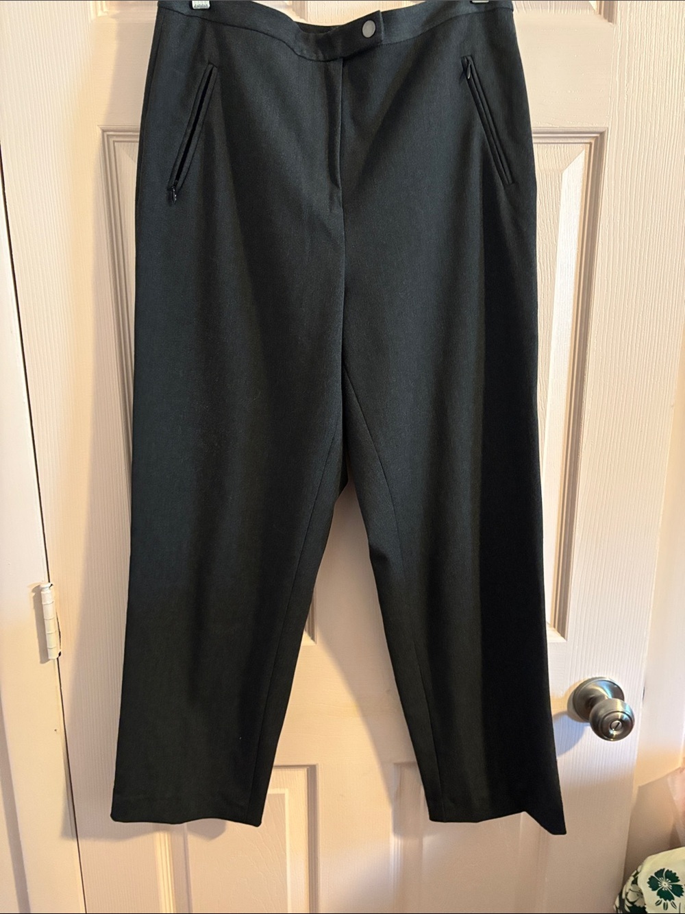 Talbots Black Straight Leg Pants